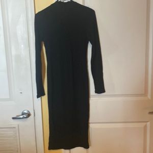 Black Sweater Dress..
